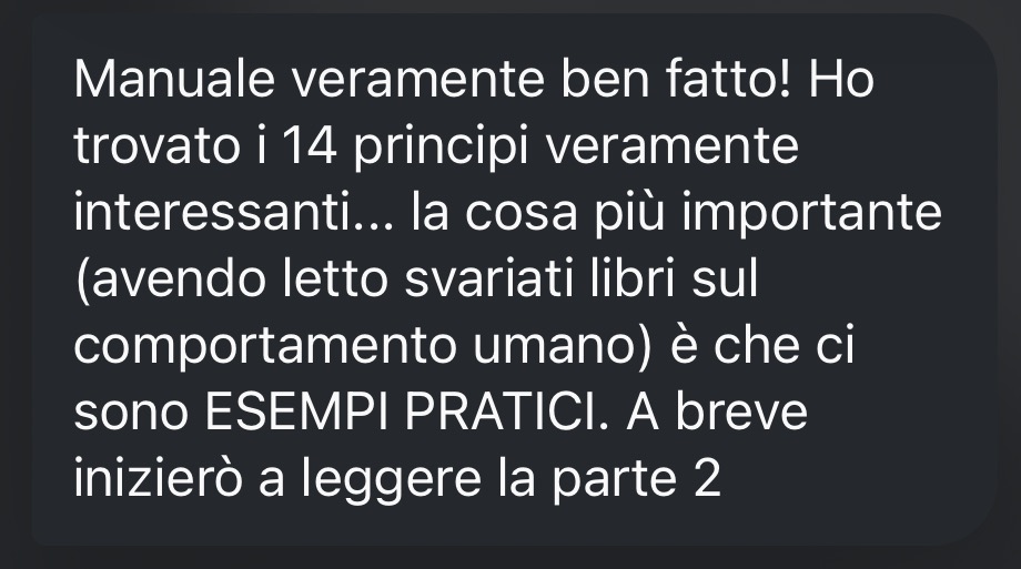 Recensione lettore