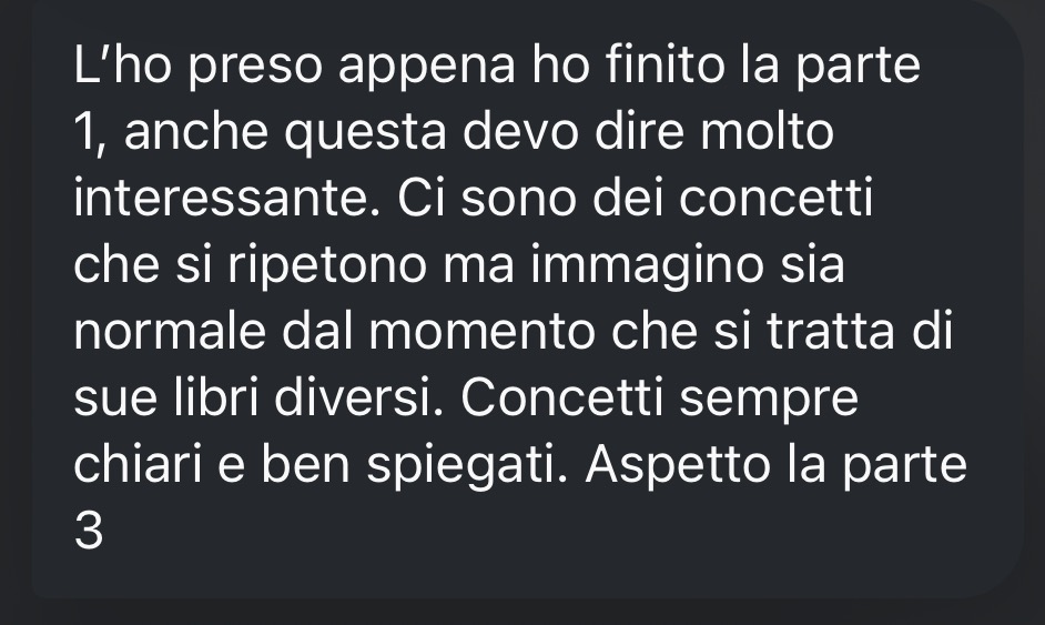 Recensione lettore