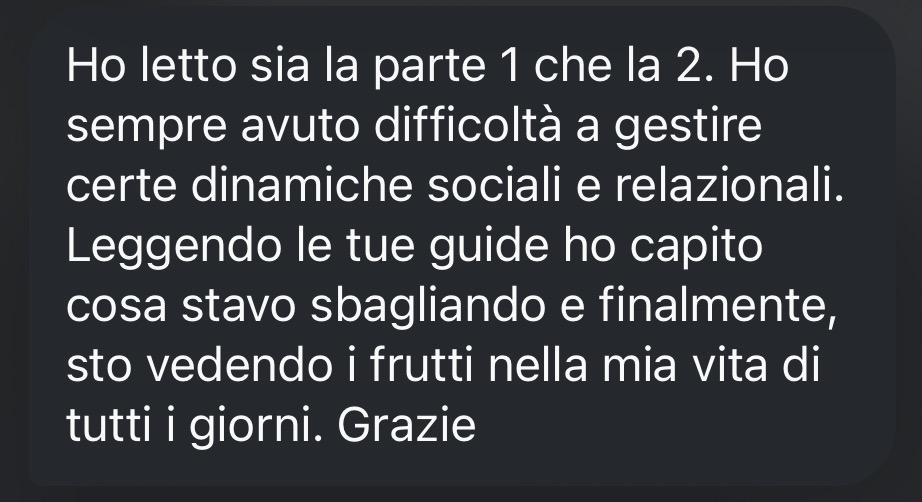 Recensione lettore